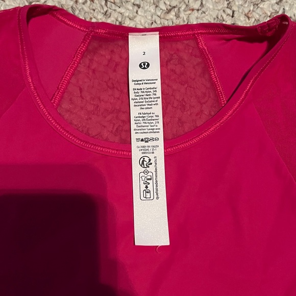Lululemon Sculpt Cropped Tank Top *Cinch - Picture 2 of 5